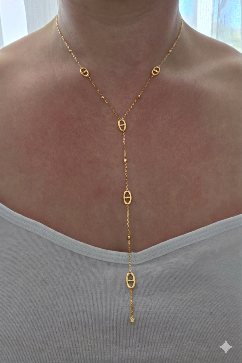 Collier doré