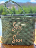 Sac de plage kaki
