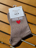 Chaussettes Message "Sublime"