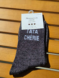 Chaussettes Message "Tata chérie"