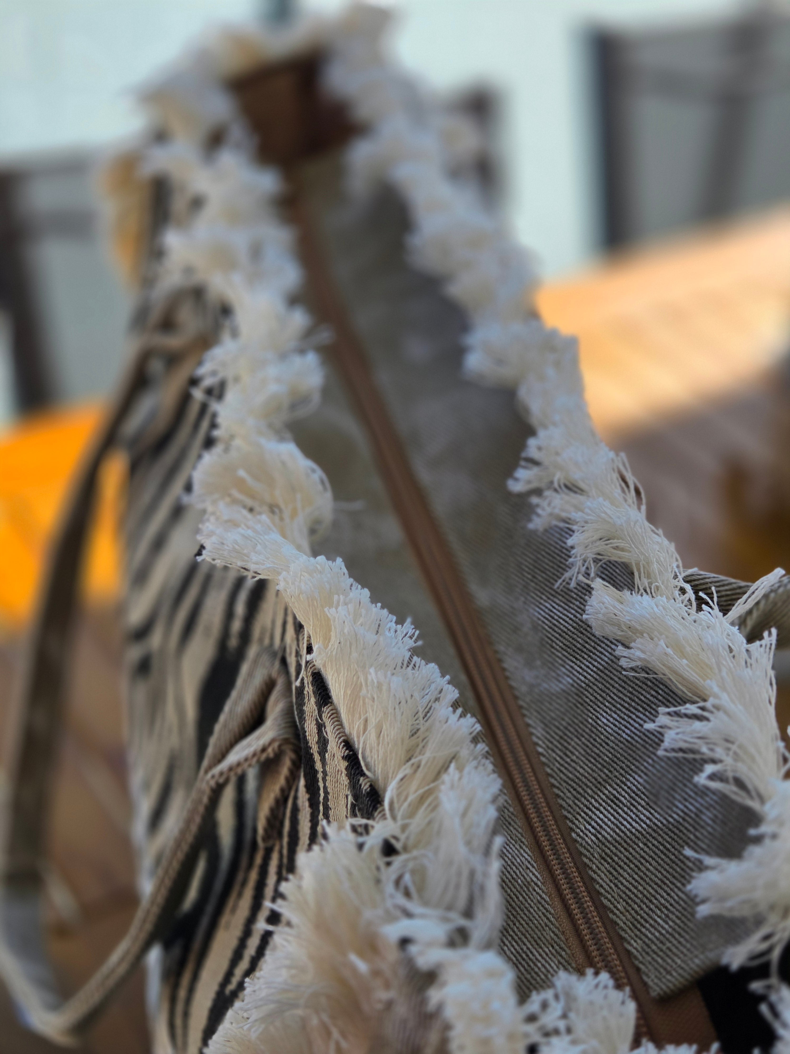 Sac de plage Bohème taupe