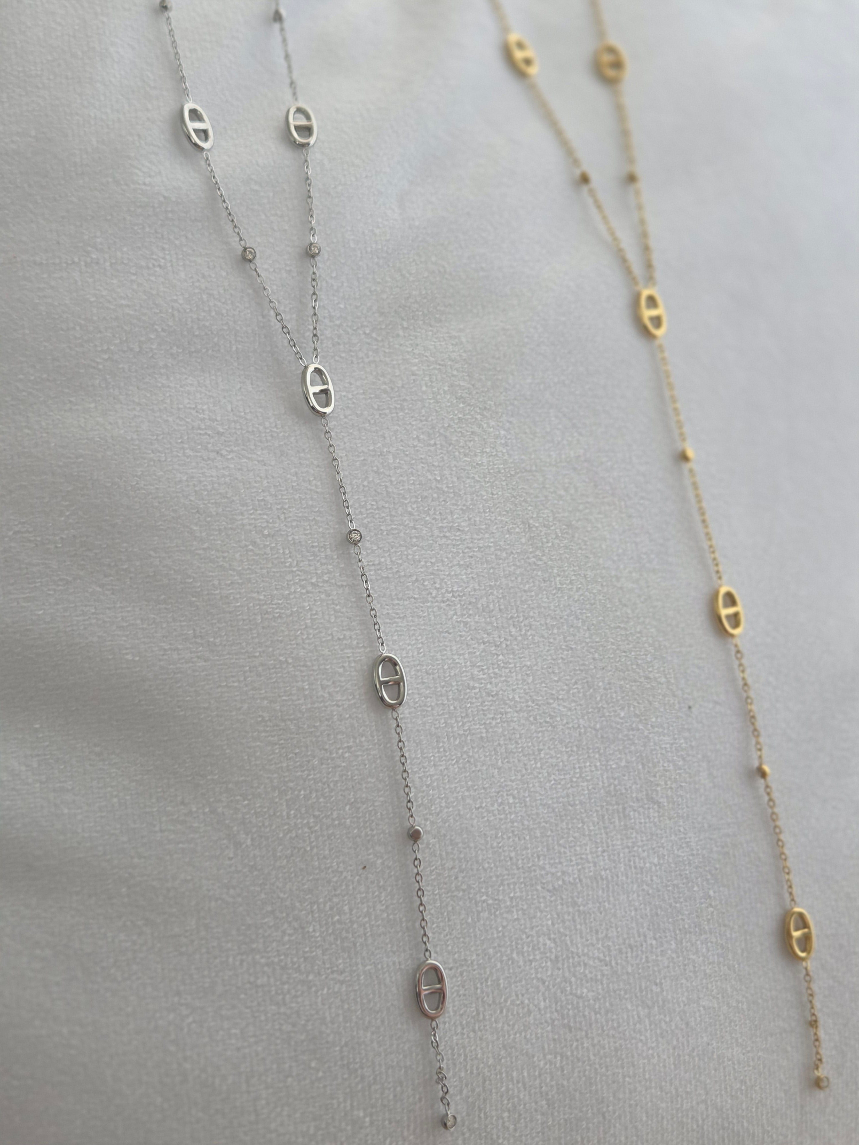 Collier argenté
