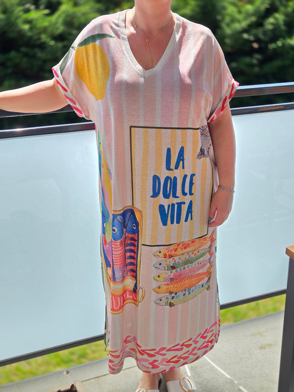 Robe longue fluide La Dolce Vita