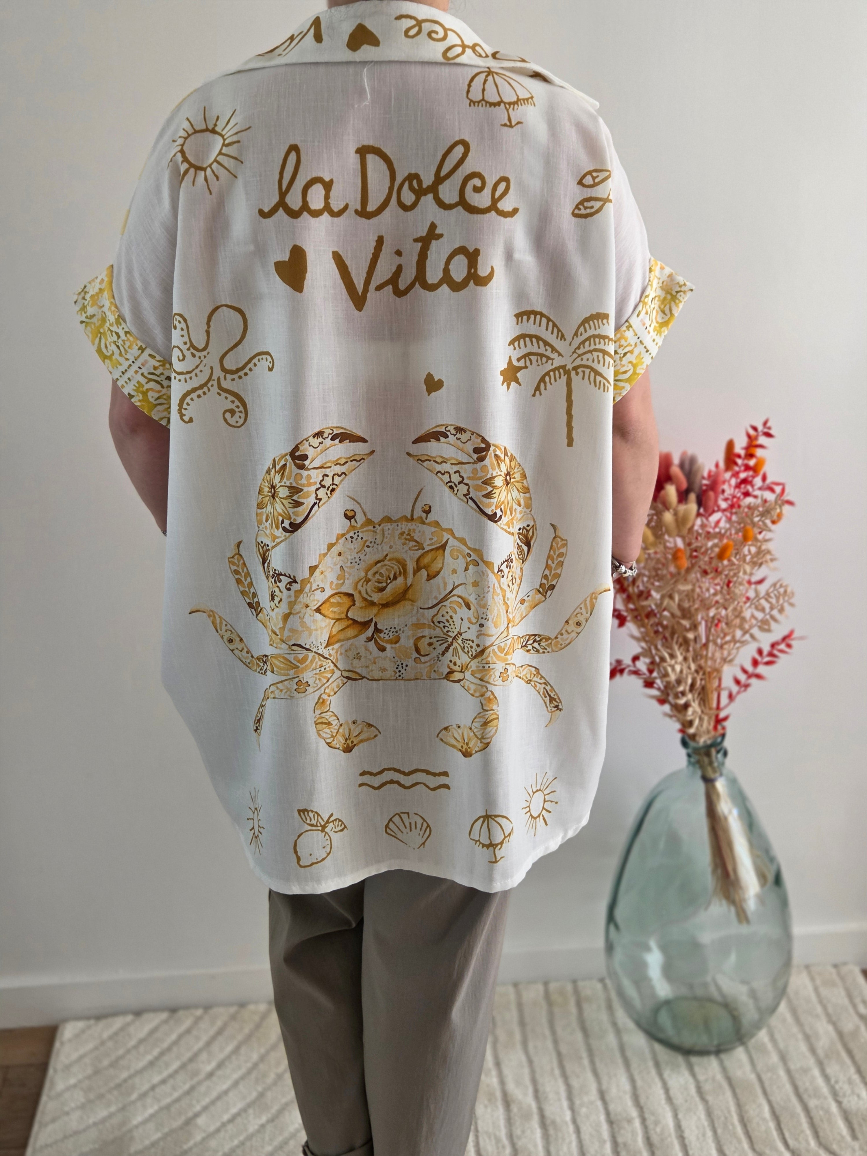 Chemise Dolce Vita Jaune