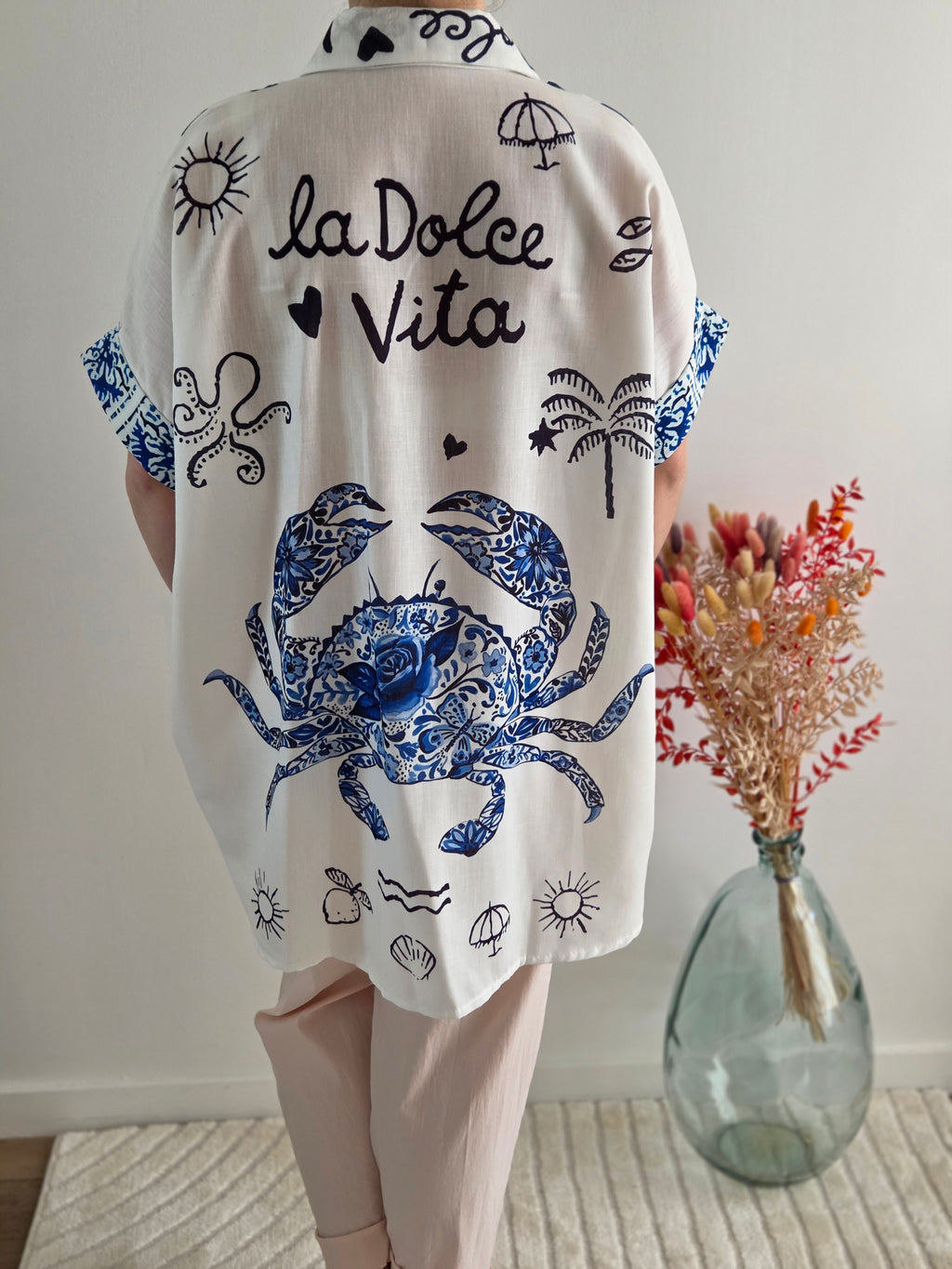 Chemise Dolce Vita Bleue