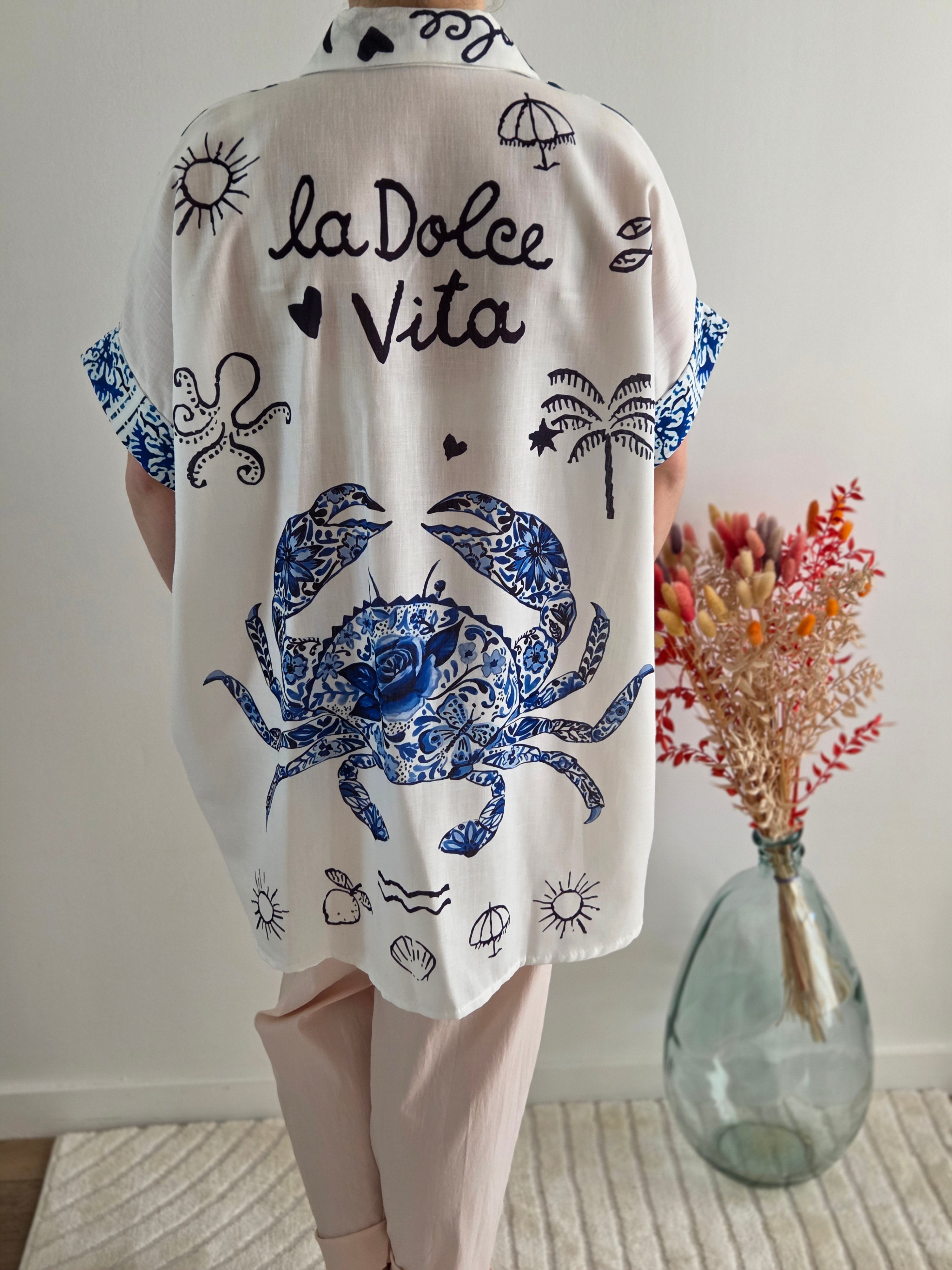 Chemise Dolce Vita Bleue