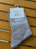 Chaussettes Message "Super connasse"