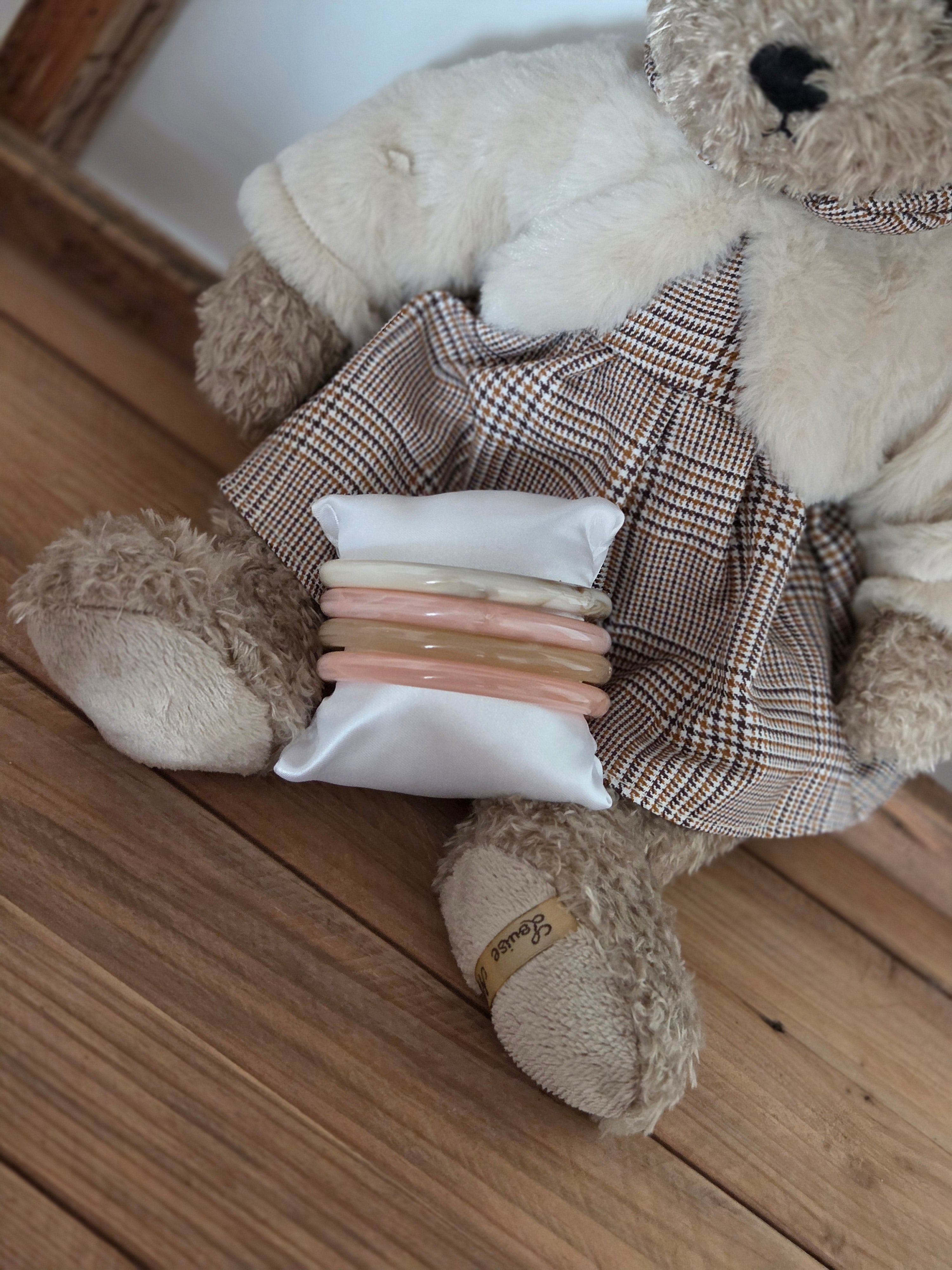 Compo bracelets Beige Rose