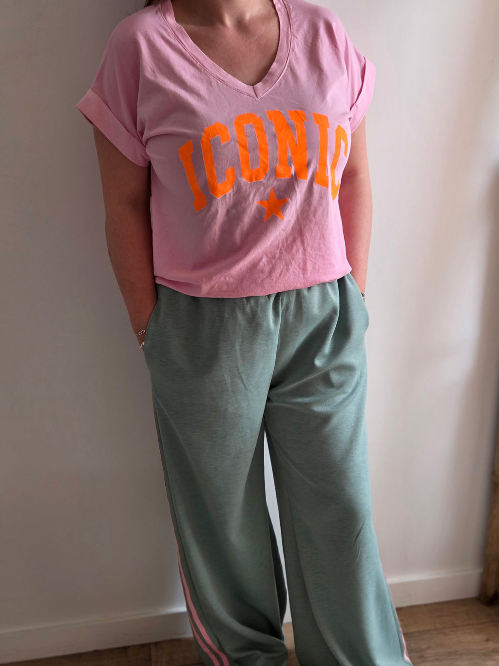 Tee-shirt Iconic rose