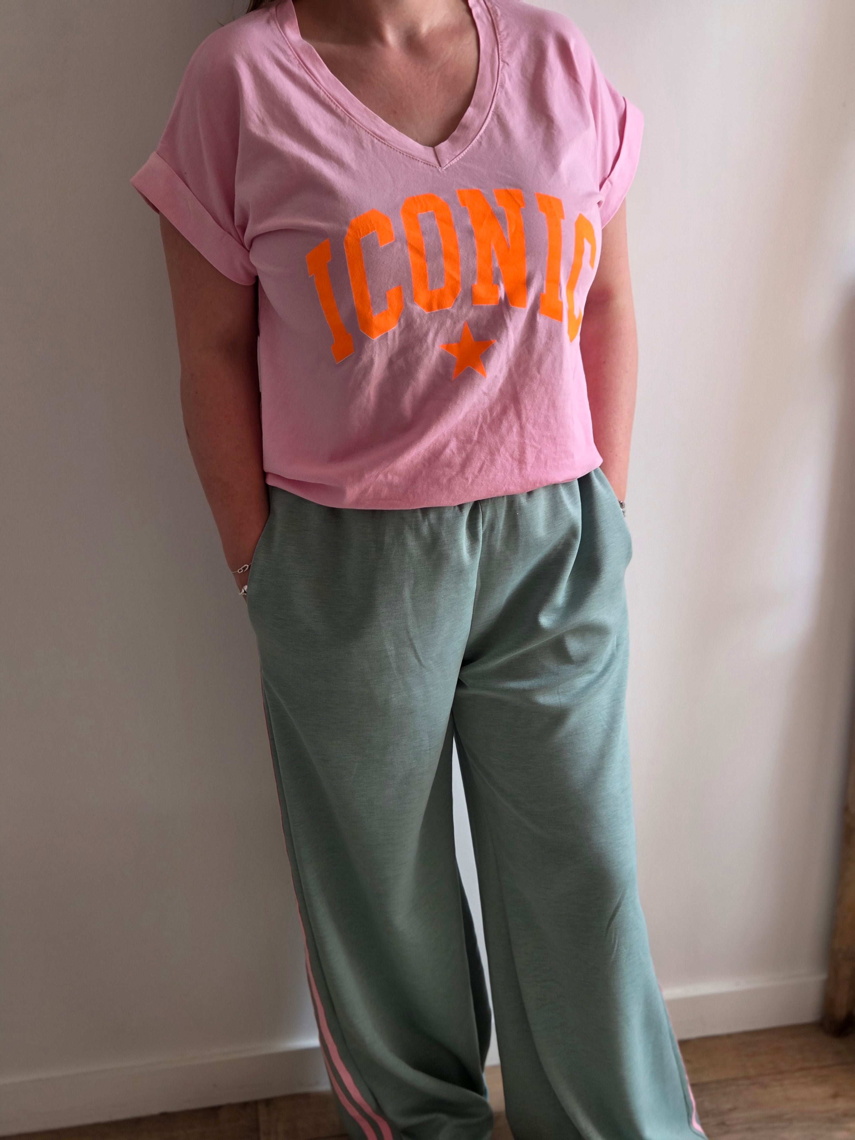 Tee-shirt Iconic rose
