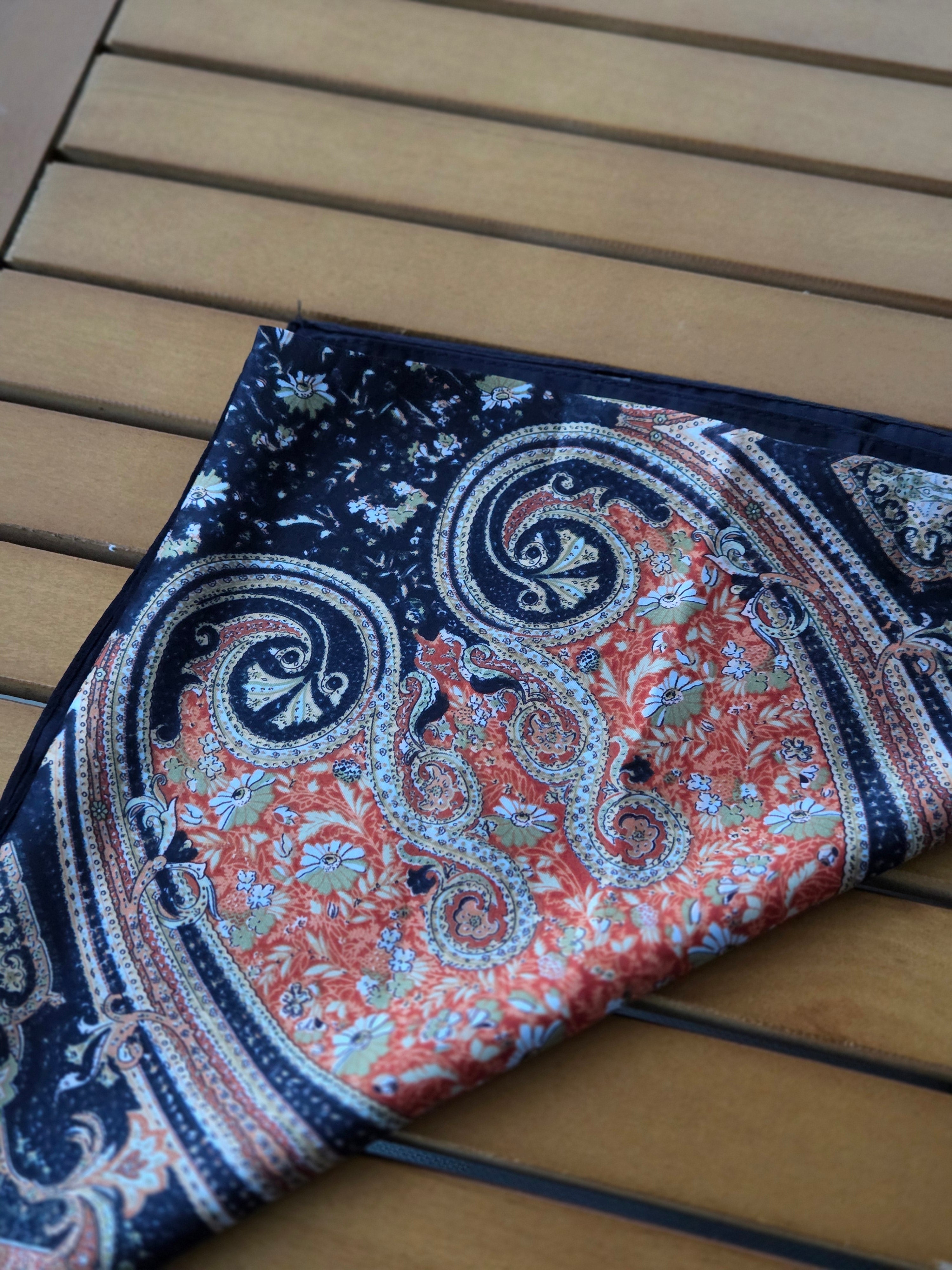 Foulard Bleu nuit