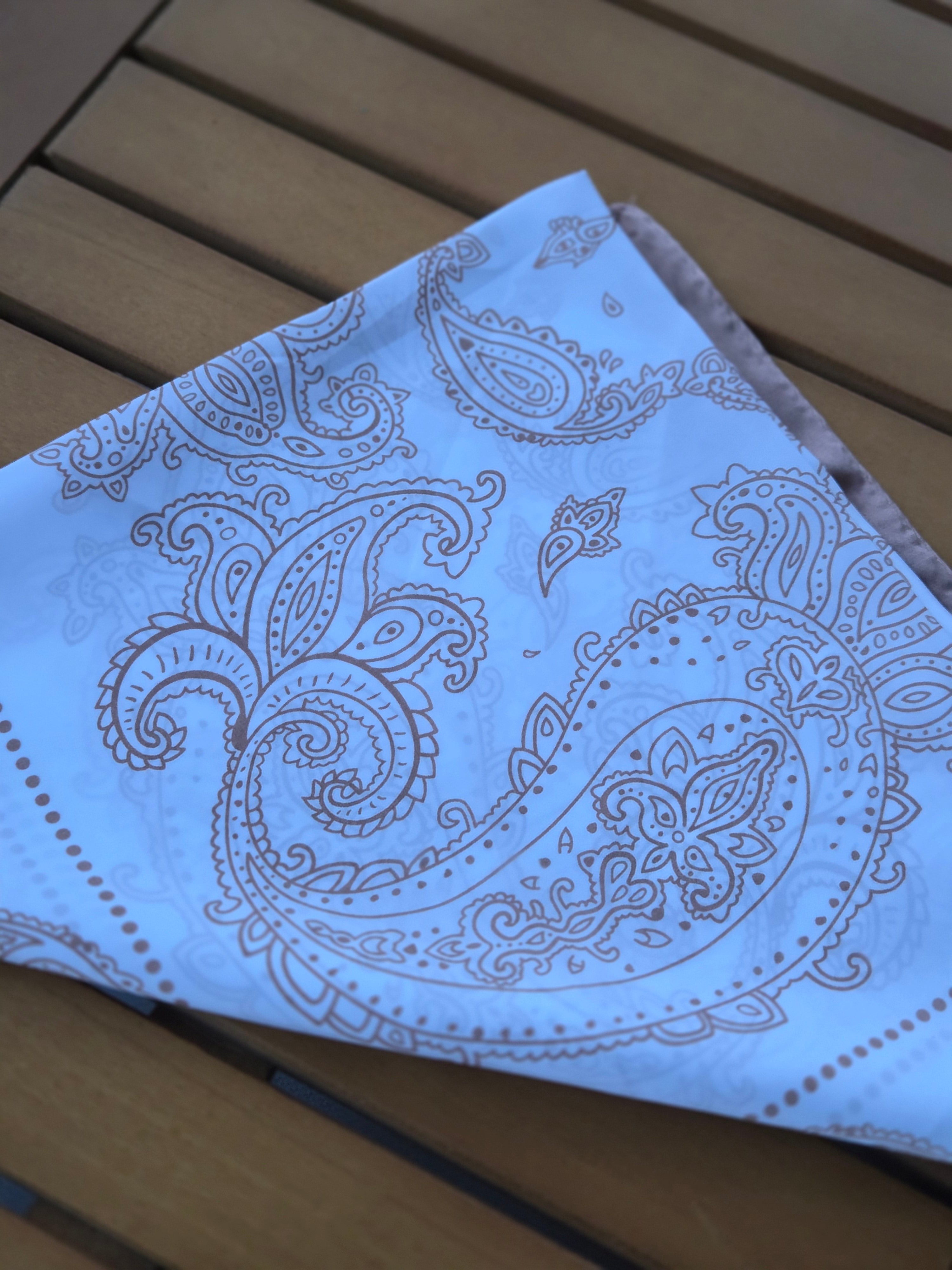 Foulard Beige