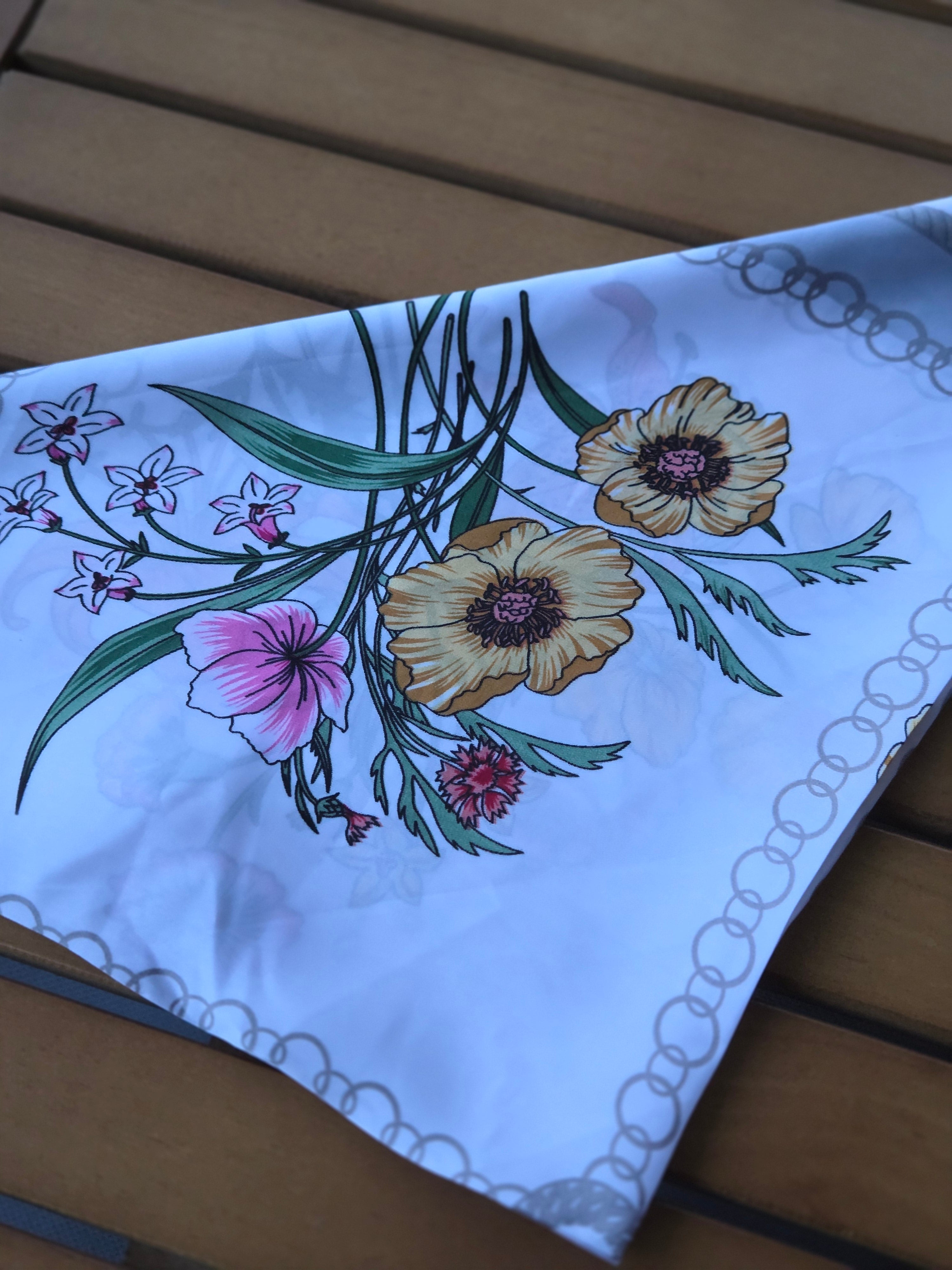 Foulard Fleurs