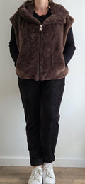 Veste chocolat