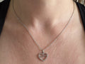 Collier argenté Maman