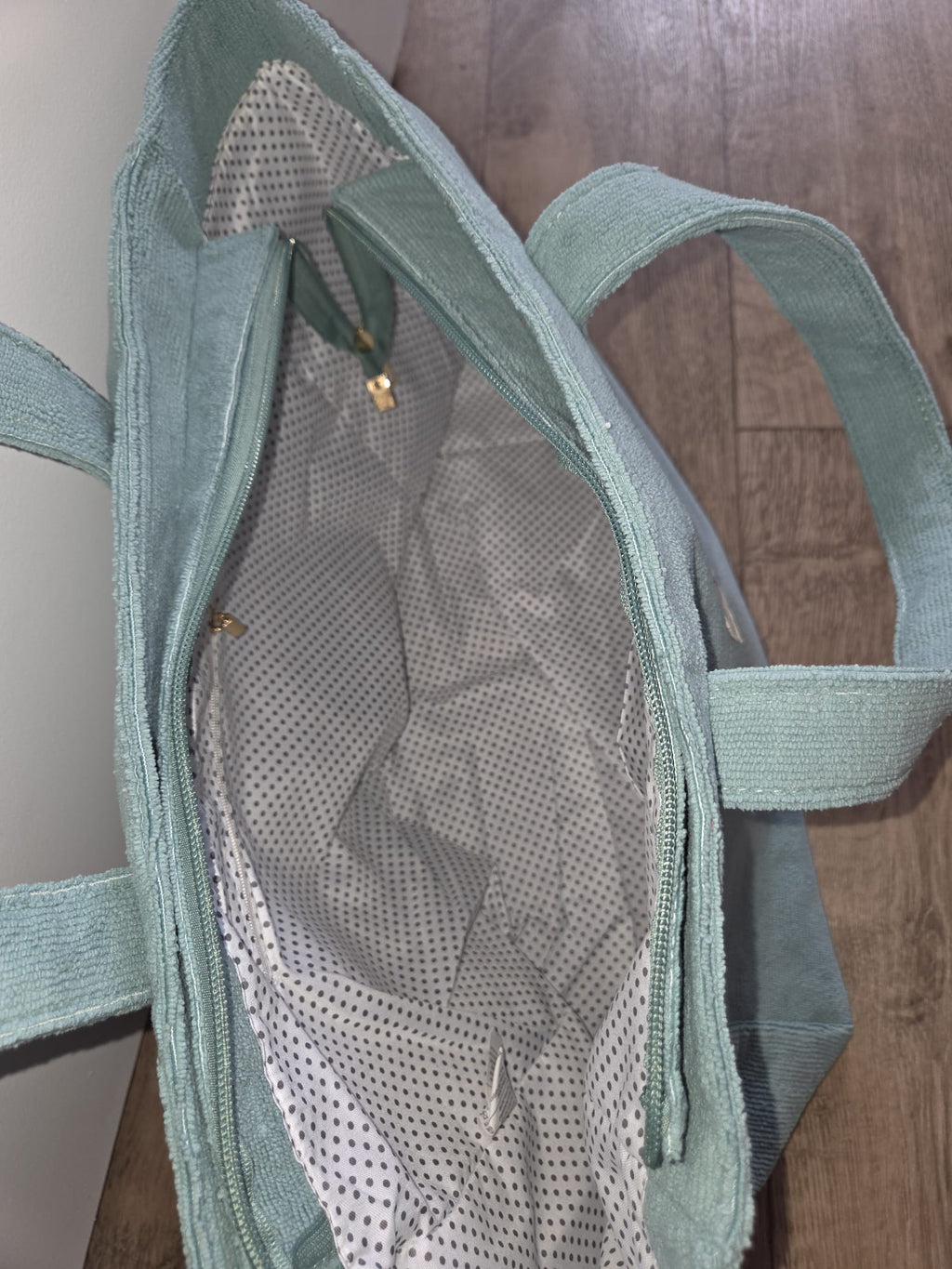 Sac Mademoiselle Paris vert