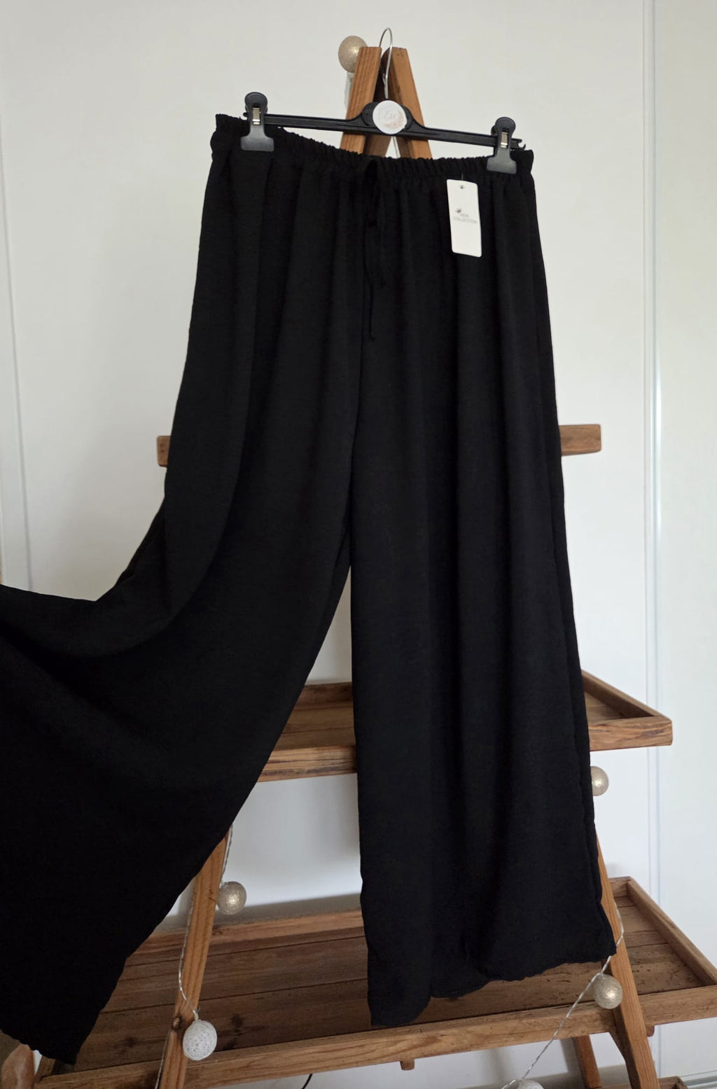 Pantalon fluide noir