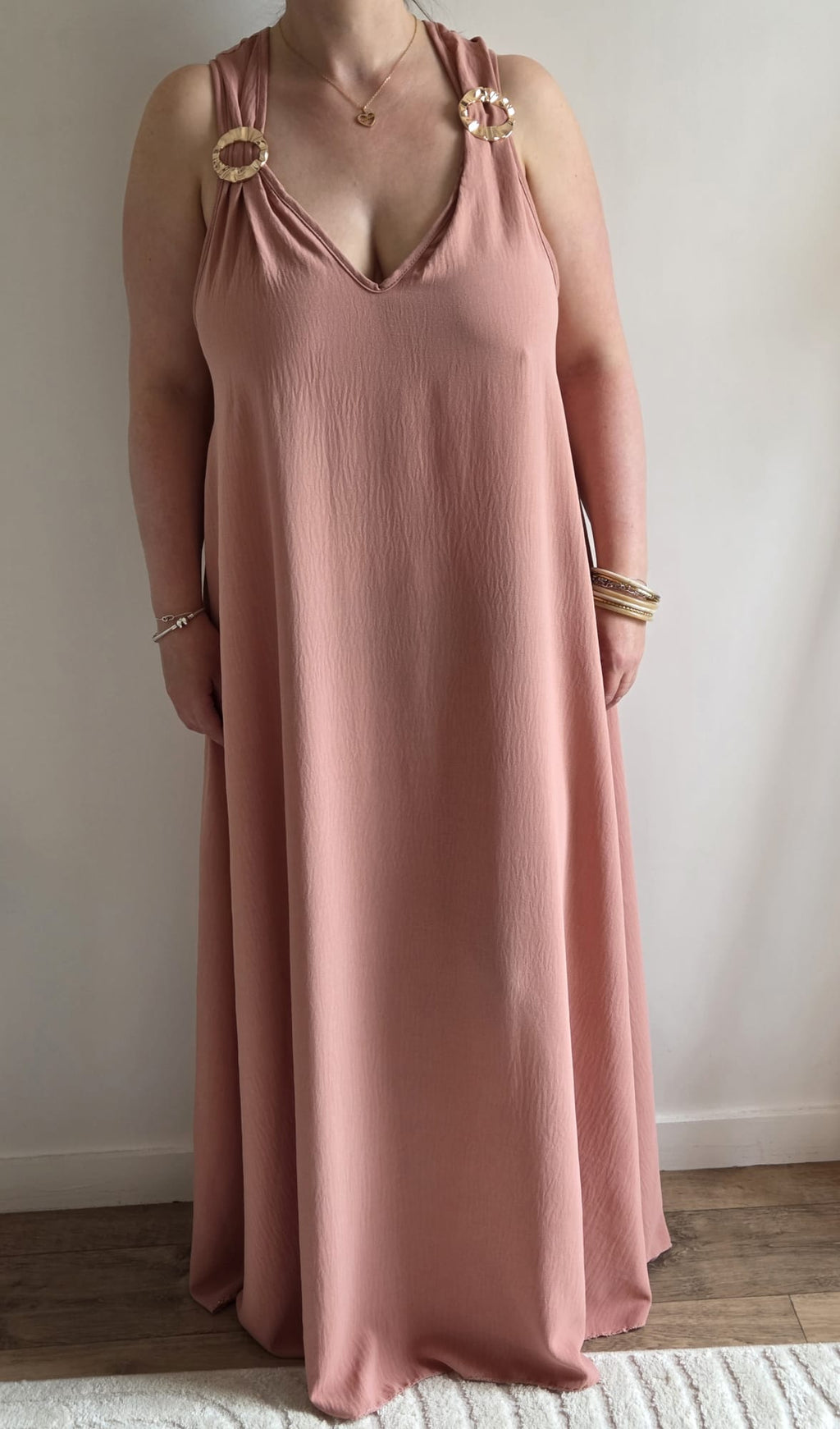 Robe rose