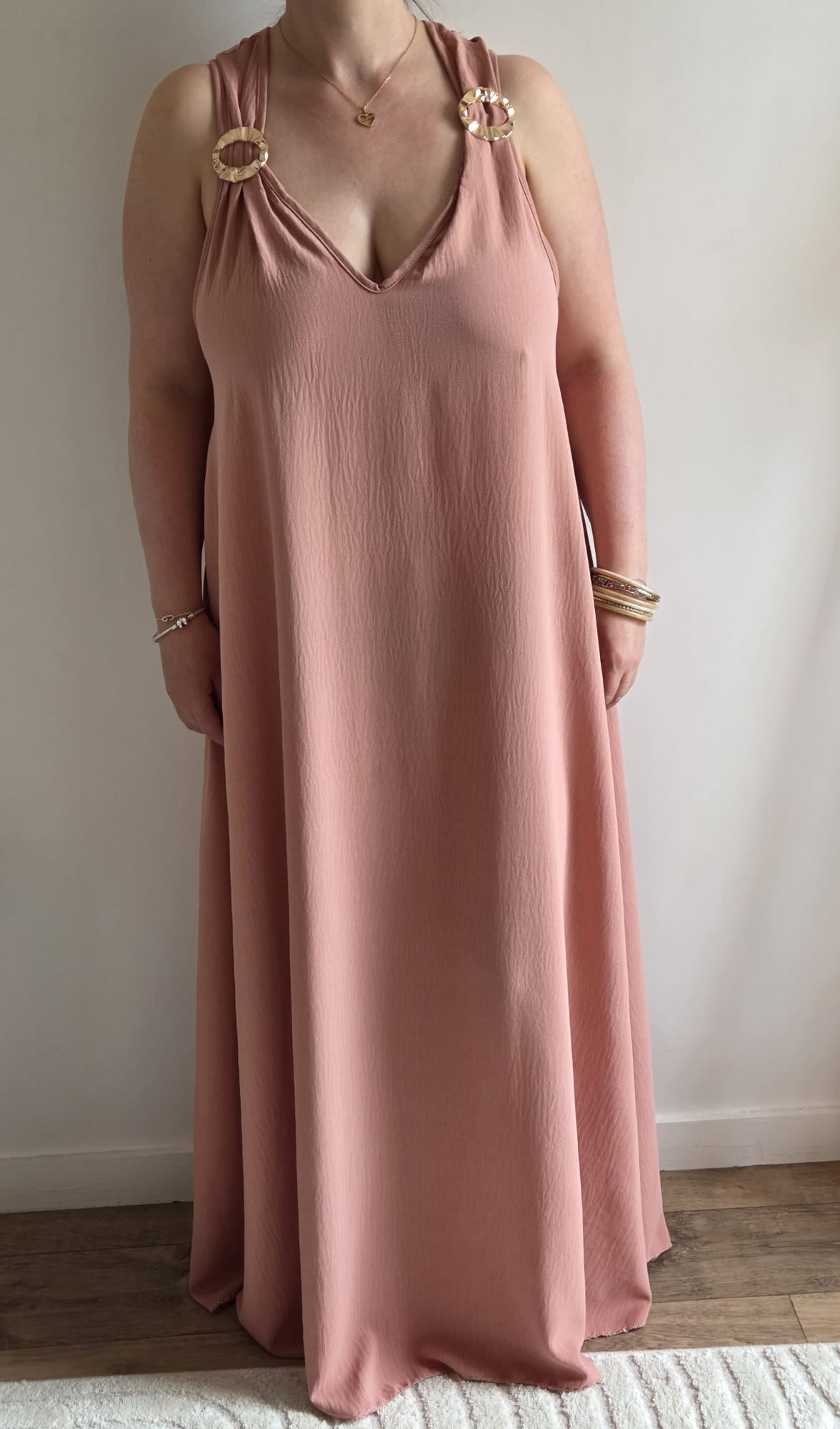 Robe rose