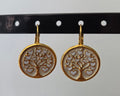Boucles d'oreilles arbre de vie