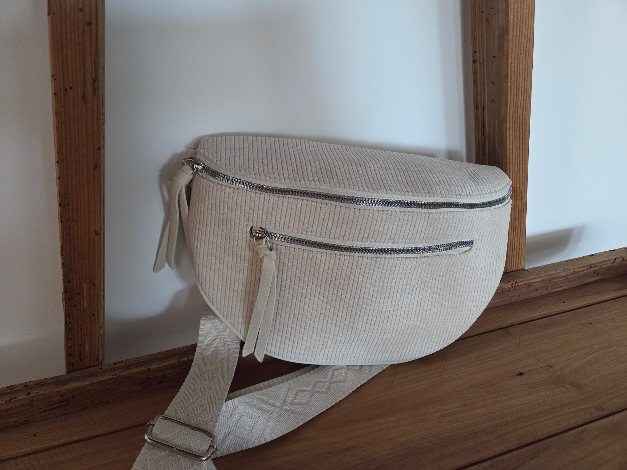 Banane velours beige
