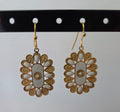 Boucles d'oreilles dorées