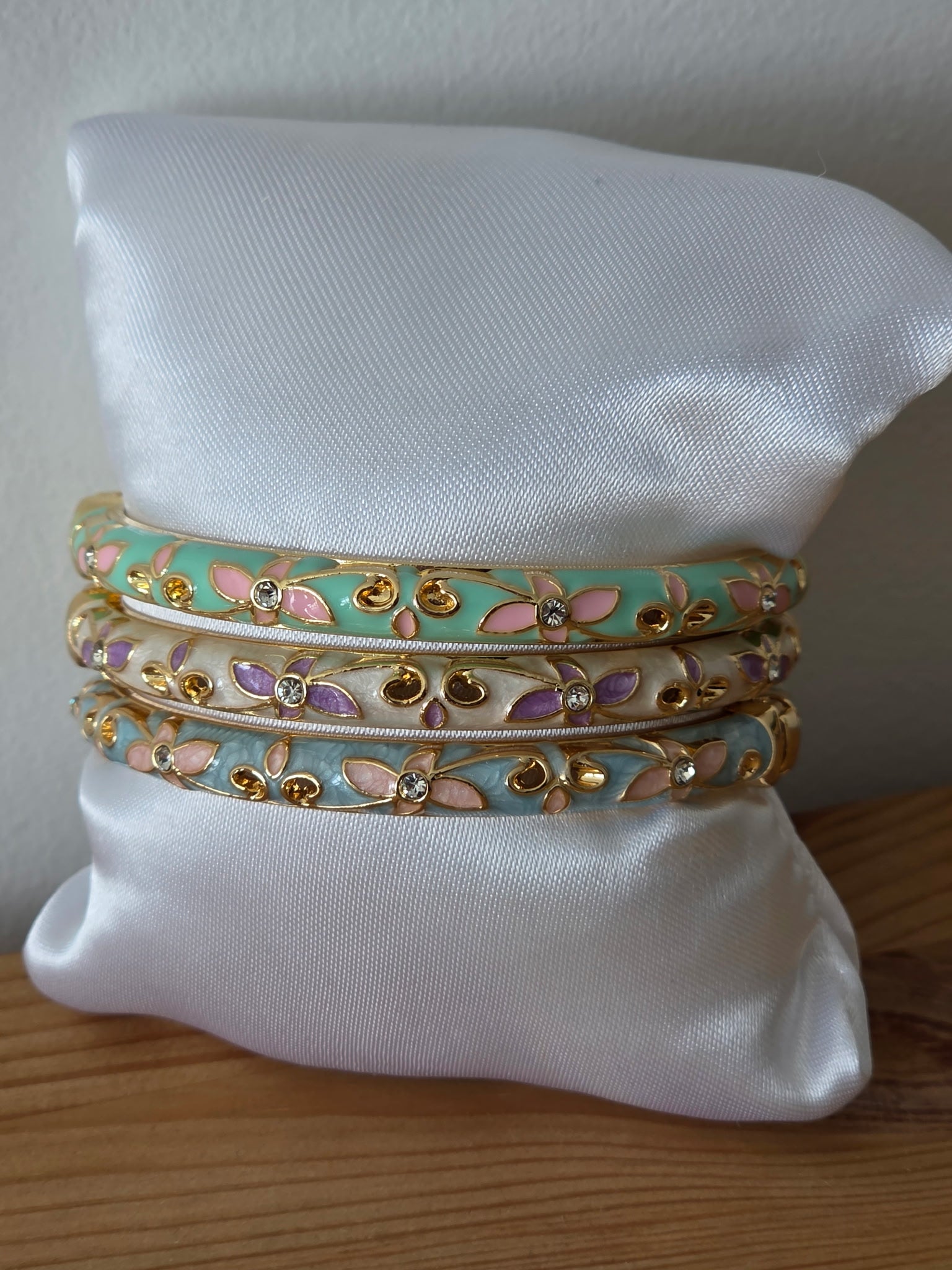 Bracelet Vert / Rose