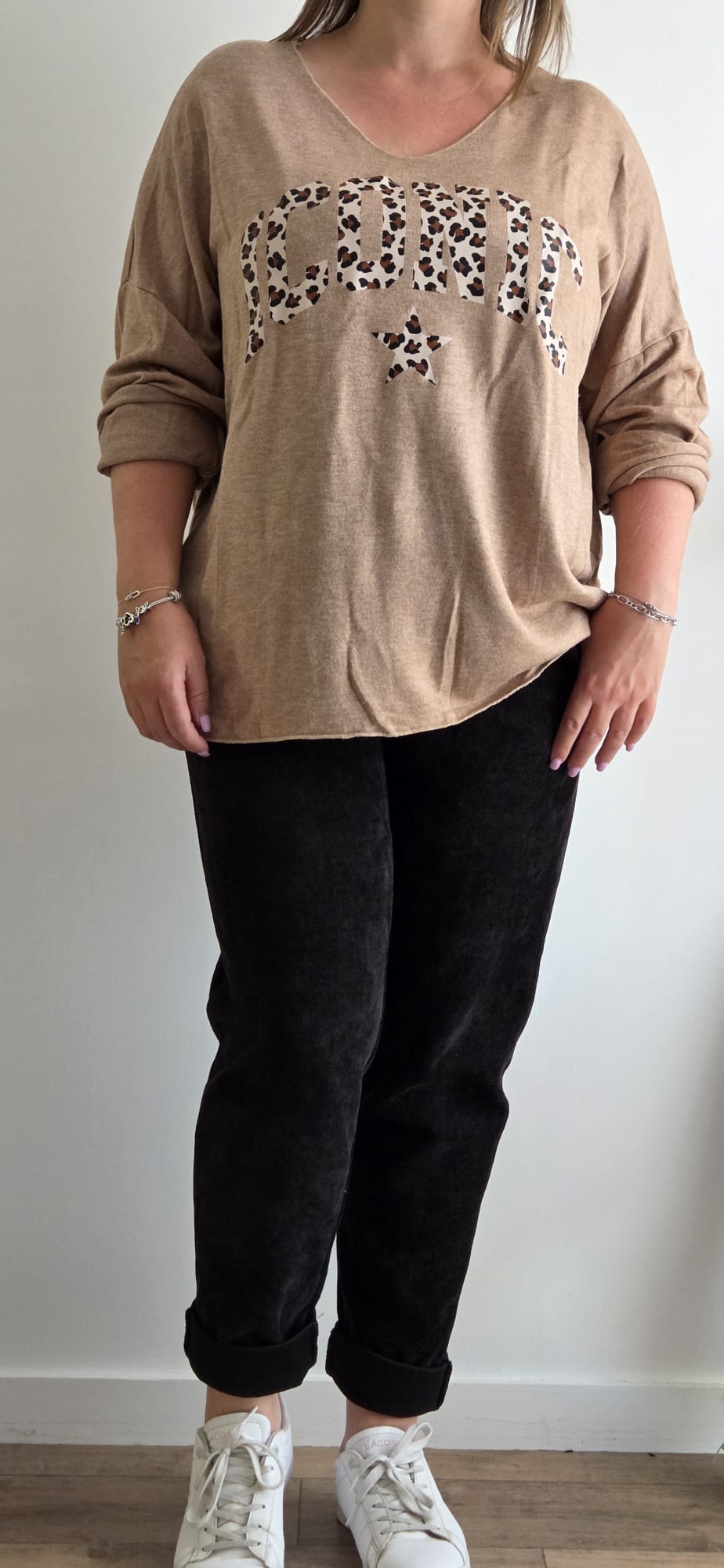 Tee-shirt Iconic beige