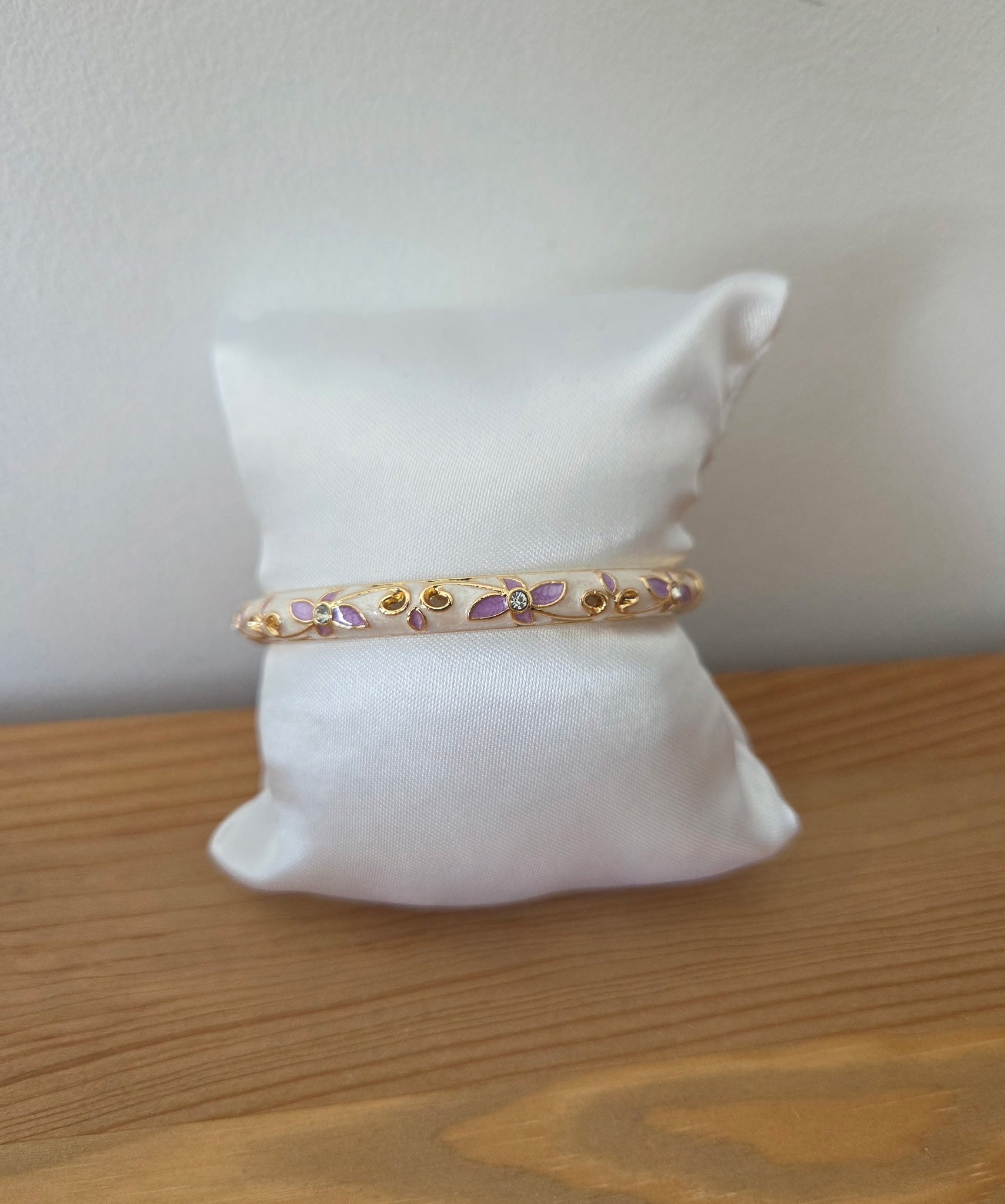 Bracelet Violet / Beige