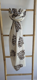 Étole beige