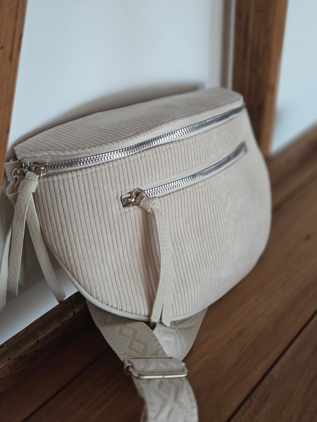 Banane velours beige