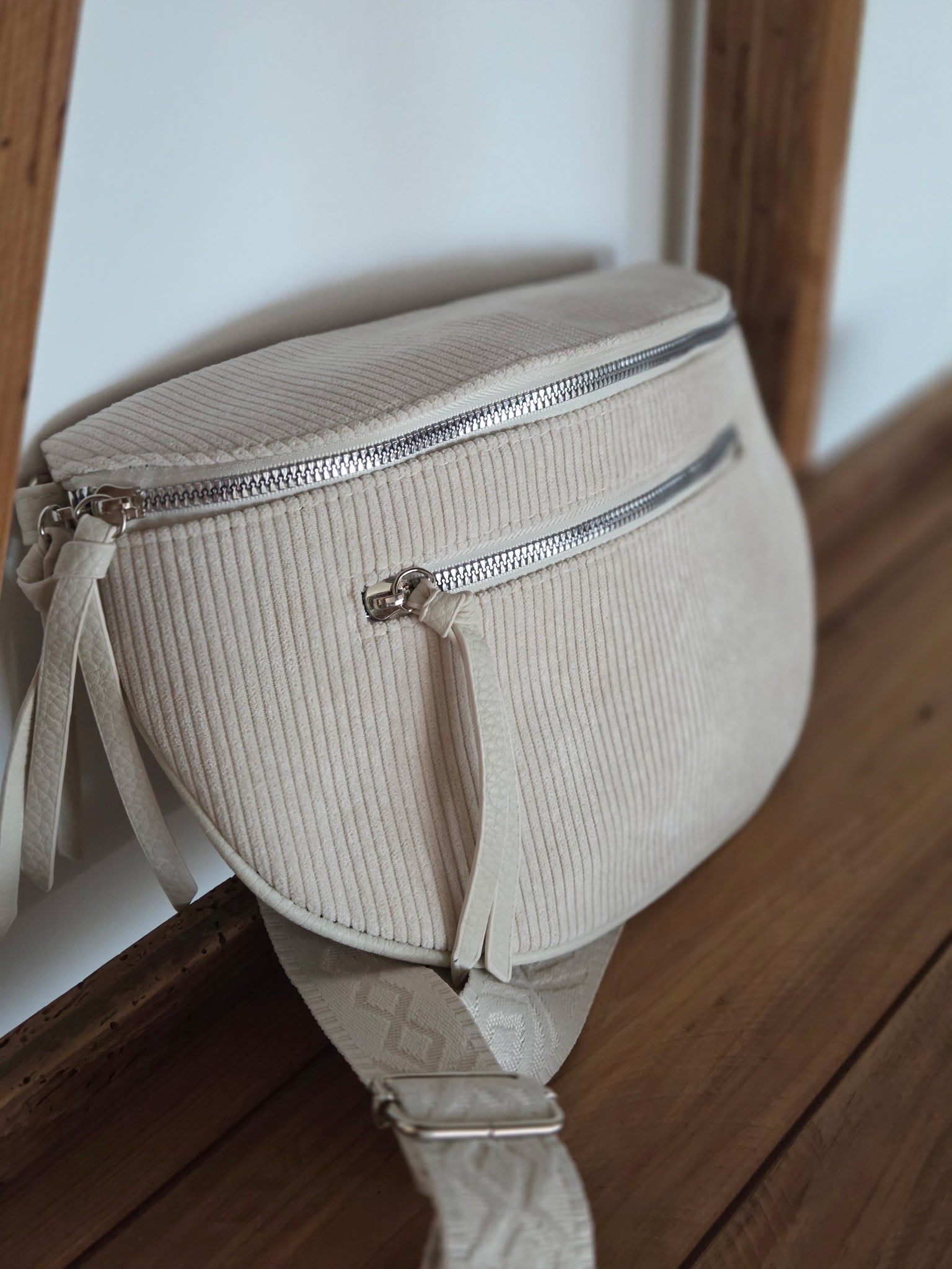 Banane velours beige