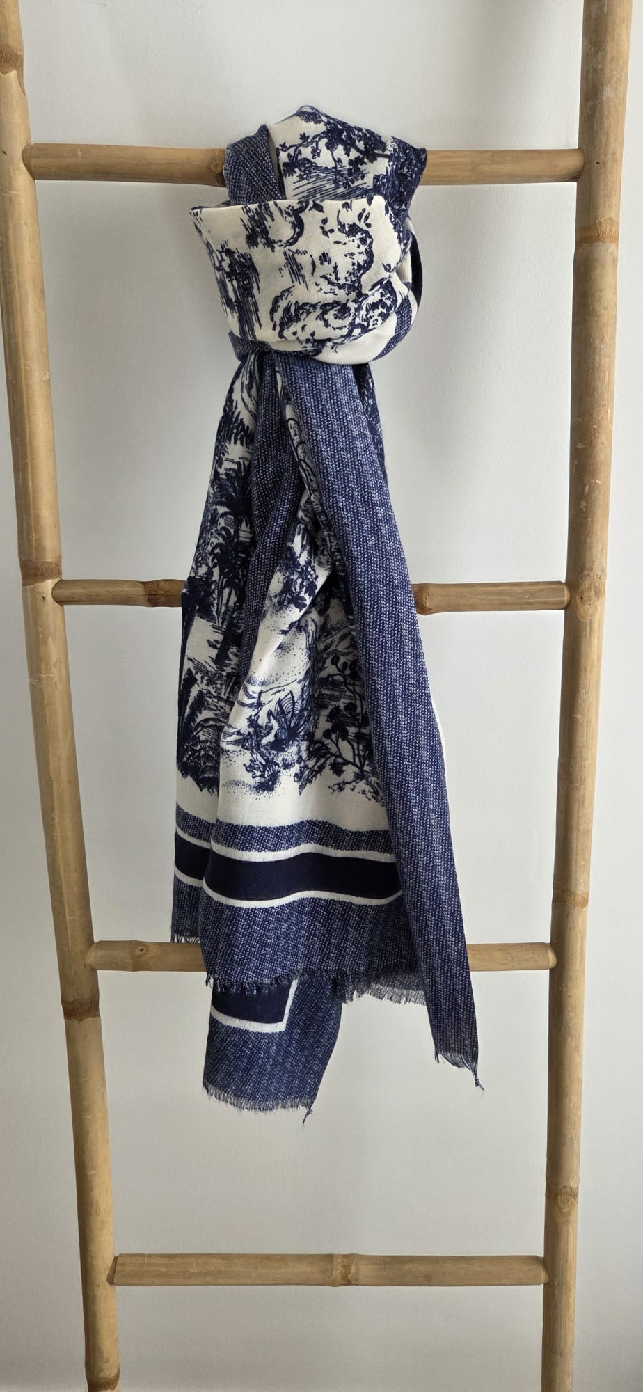 Étole bleue
