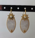 Boucles d'oreilles étoiles nacrées