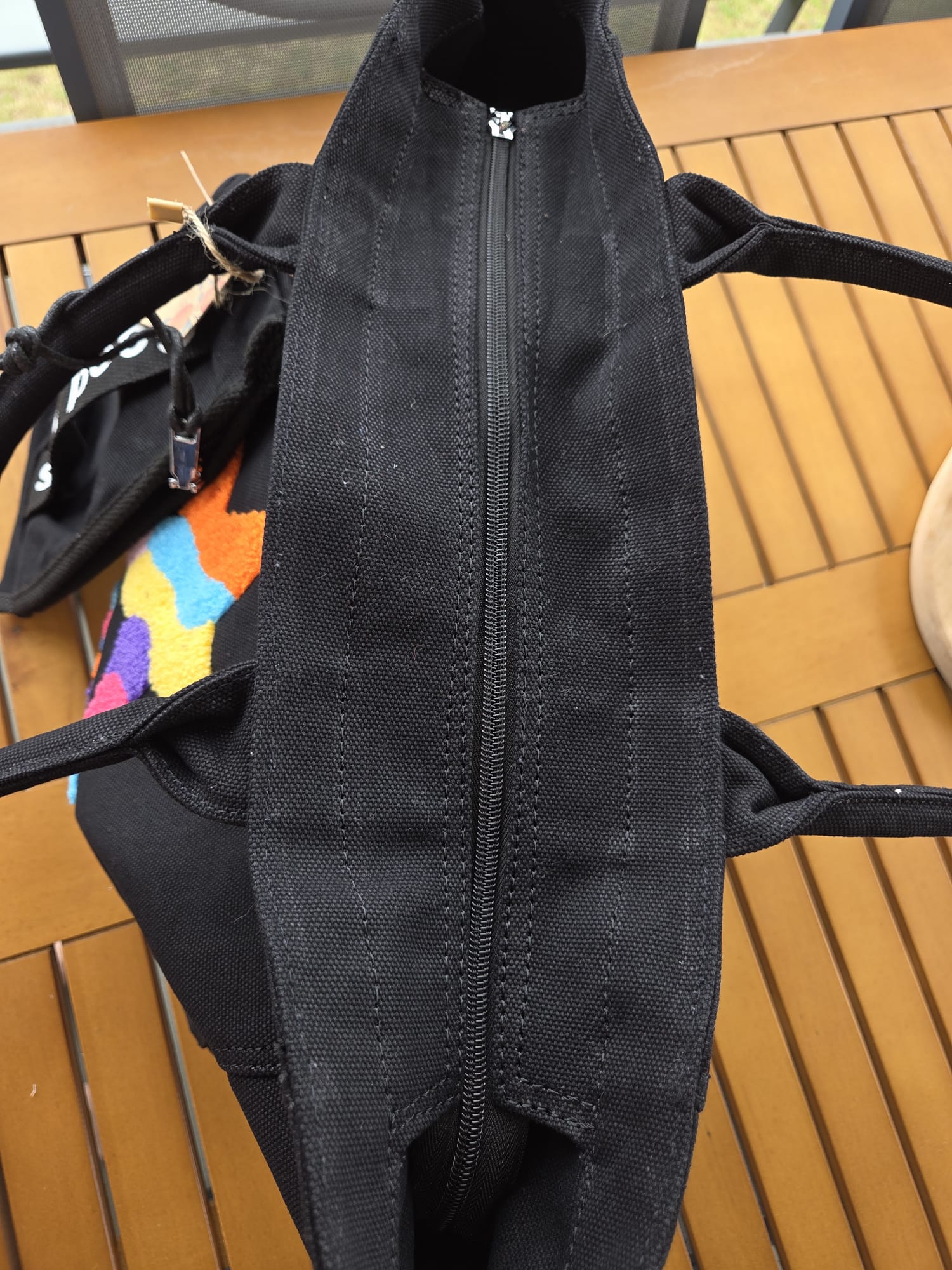 Sac "Good Vibes" noir