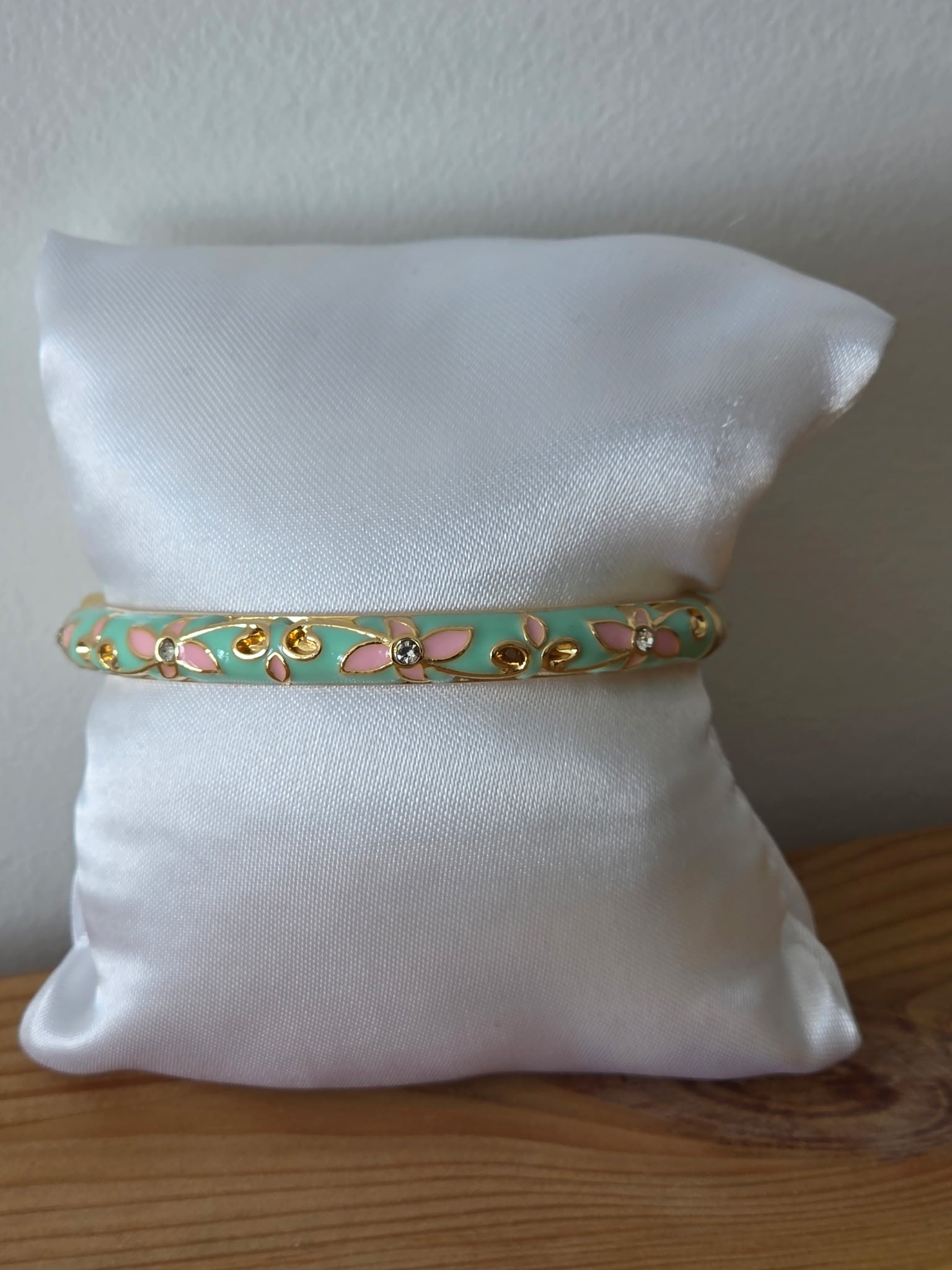 Bracelet Vert / Rose