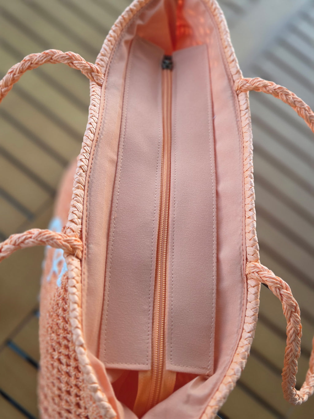 Sac de plage orange