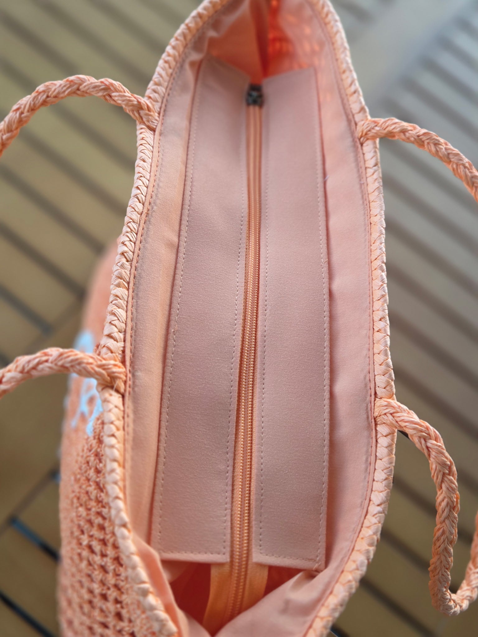 Sac de plage orange