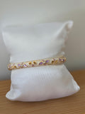 Bracelet Violet / Beige