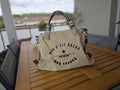 Sac Mon p'tit bazar beige