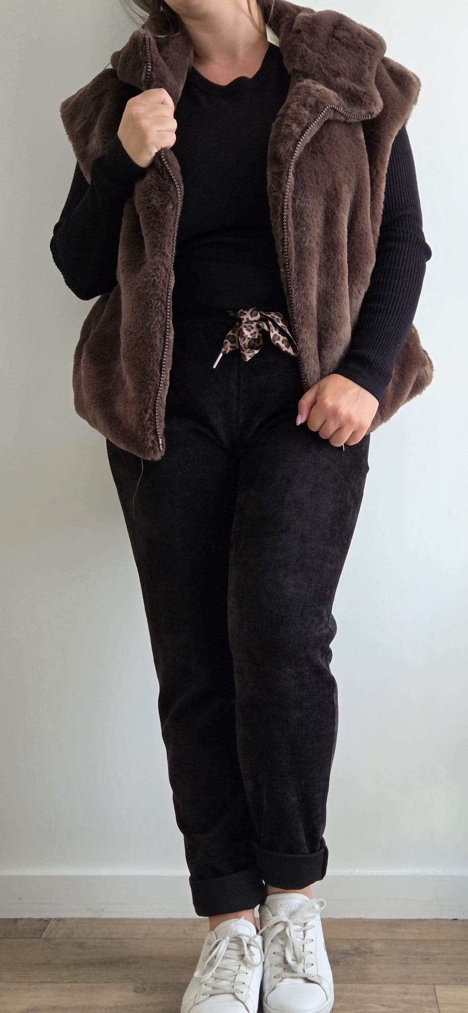 Veste chocolat