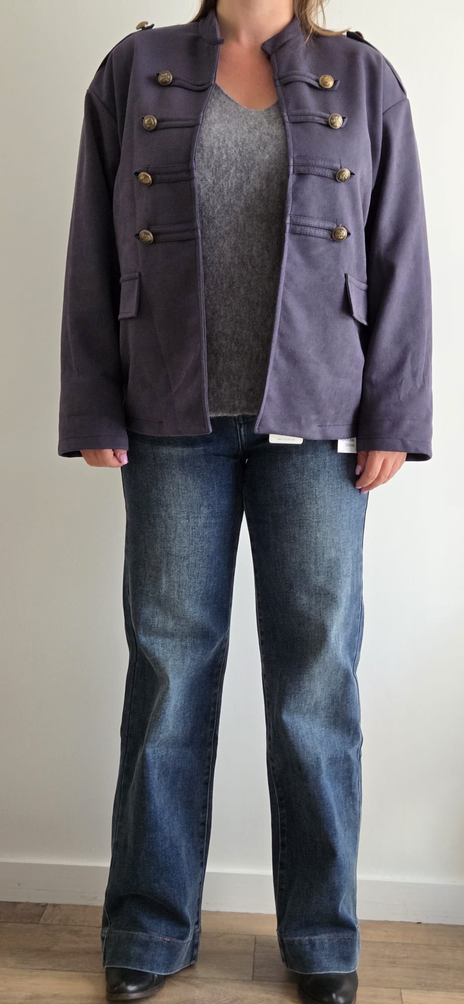 Veste officier bleu