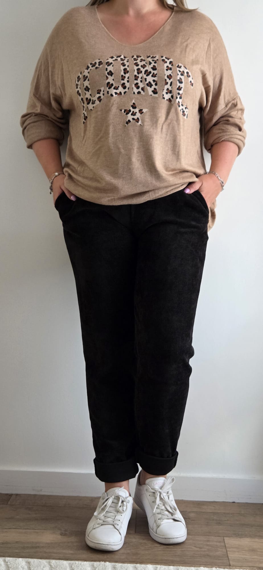 Tee-shirt Iconic beige