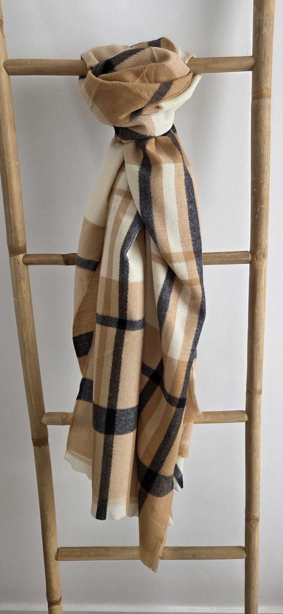 Écharpe beige