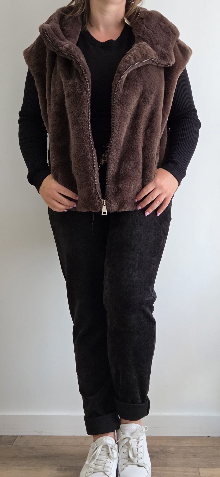 Veste chocolat
