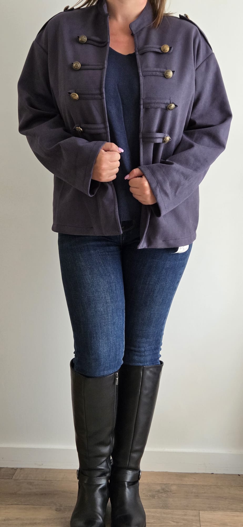 Veste officier bleu