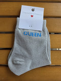Chaussettes Message "Queen"
