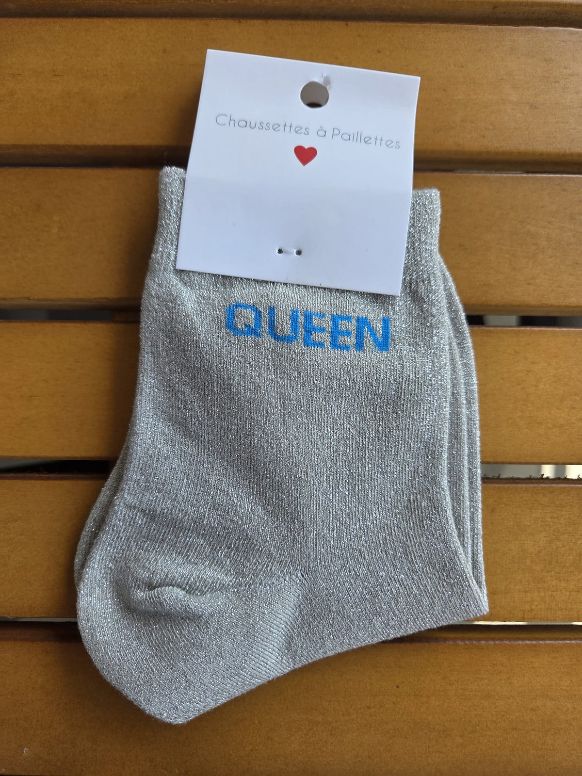 Chaussettes Message "Queen"