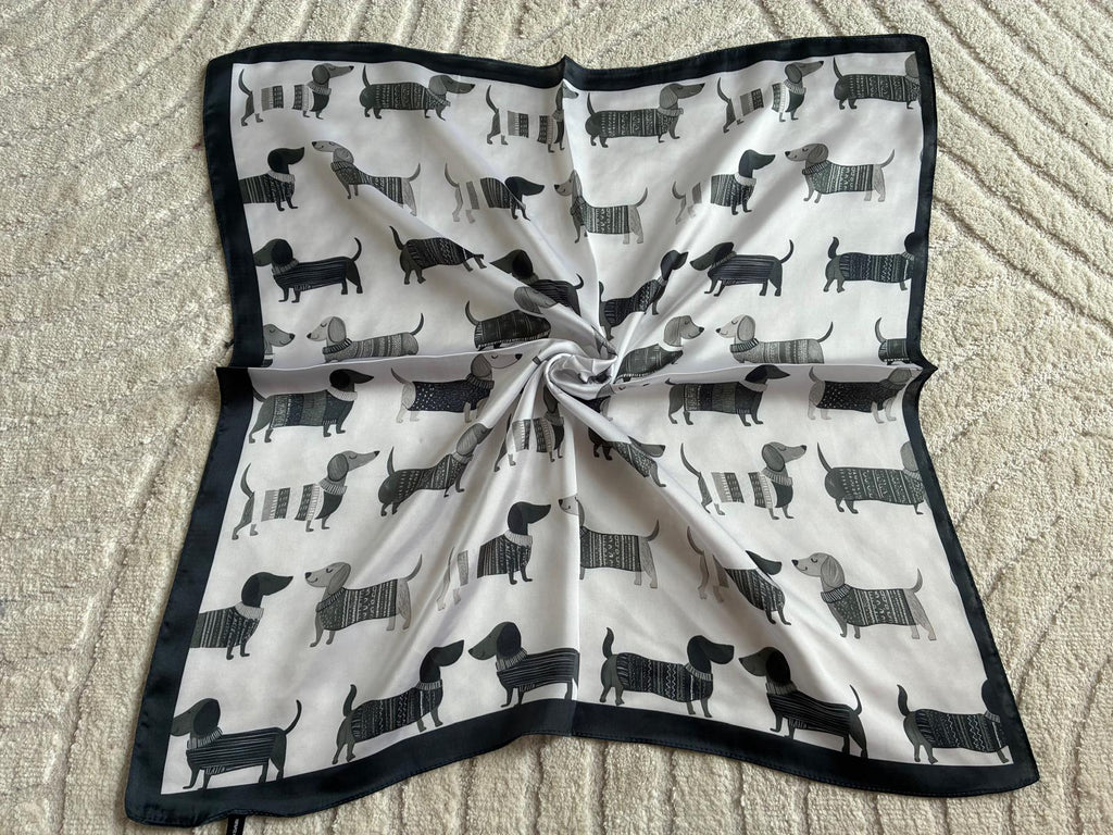 Foulard teckel