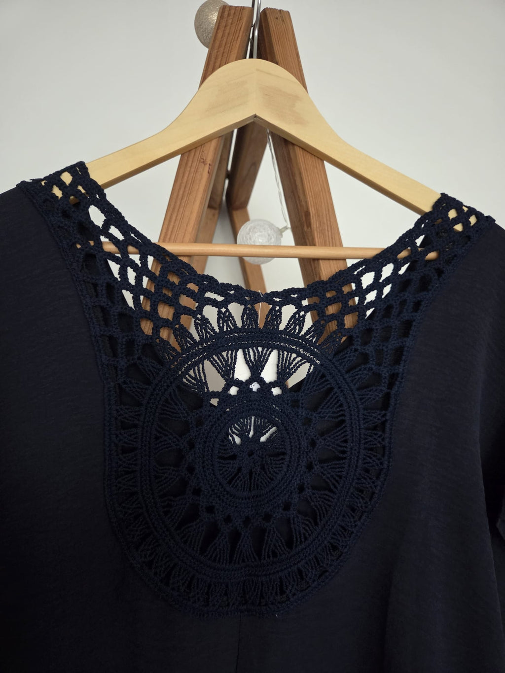 Tee-shirt bleu bleu marine